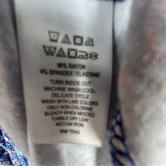 Cynthia Rowley Artsy Multicolour Sleeveless Maxi Dress 3X - Picture 11 of 15